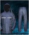 Rain coat 100% Waterproof -Dark blue - Rain Coat. 