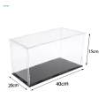 Model Figure Display Case Action Figures Display Box Model Cars Organization Acrylic Display Box for Toys Vehicles Model Collectible Figure.