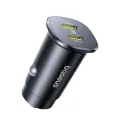 Baseus Go Trip DP1 30W Car Charger Dual USB C- C.