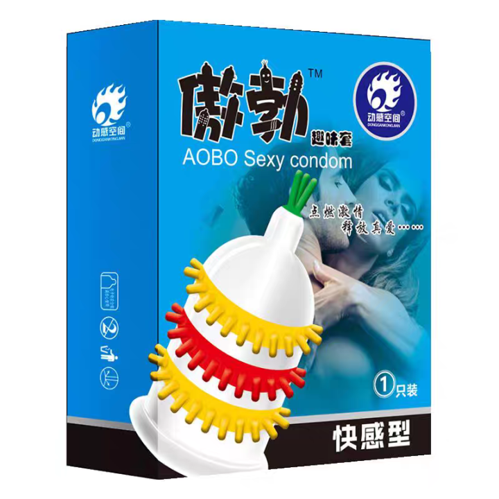 AOBO%20Premium%20Sensation-Enhancing%20Imported%20Fun%20Condoms%20-%201%20Pc%20-%20Image%204