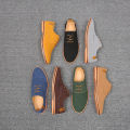 2022 Spring Suede Leather Men Shoes Oxford Casual Shoes Classic Sneakers Comfortable Footwear Dress Shoes Large Size Flats Wearhouse. 