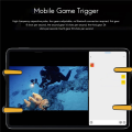 Mobile Game Trigger L1R1 Button Gamepad Joystick Grip Yellow.