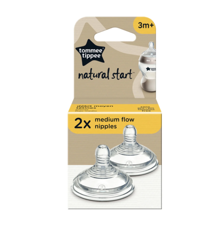 Tommee%20Tippee%20Natural%20Start%202xMed%20Flow%20Baby%20Bottle%20Nipples%203+%20months%20-%20Suitable%20for%20All%20Tommee%20Tippee%20Bottles%20%7C%20UK%20-%20Image%202