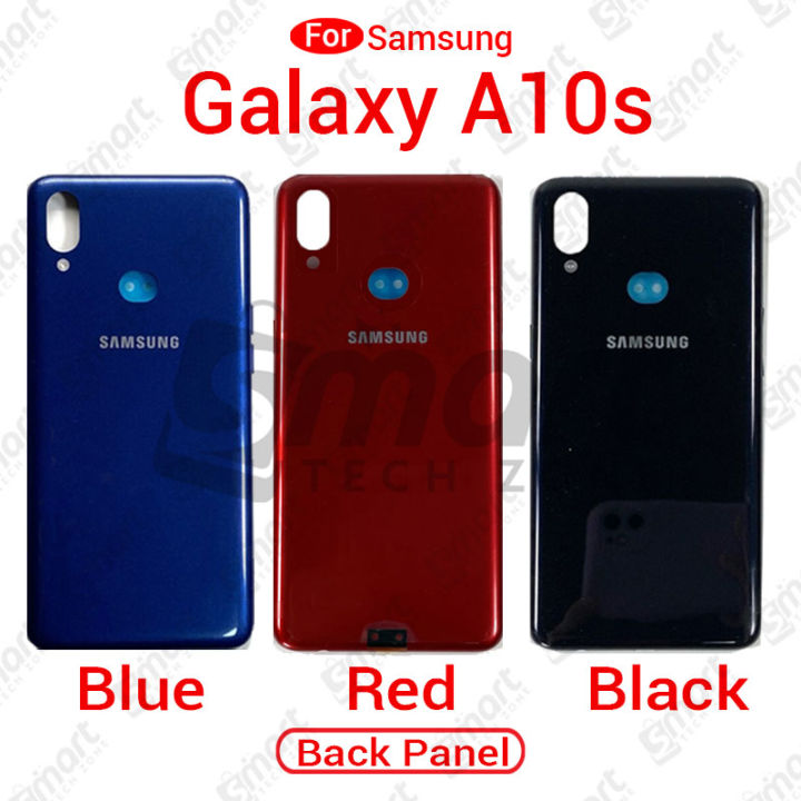 Samsung Galaxy A10s A107 A107f Back Panel/Backshell/ Casing + Side Buttons With Logo-All Colors Available