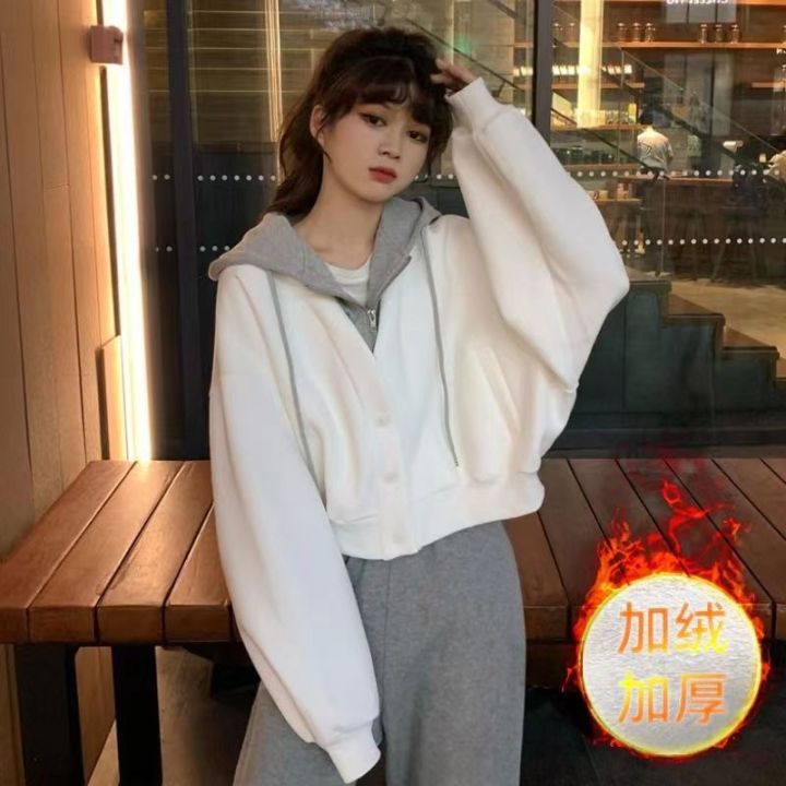 M237 2023 Spring and Autumn New Short Sweater Double-Layer