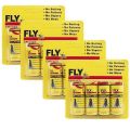 16Pcs Fly Sticky Paper Strip Strong Glue Double Sided Flies Paper Strips Flying Insect Bug Mosquitos Catcher Roll Tape. 