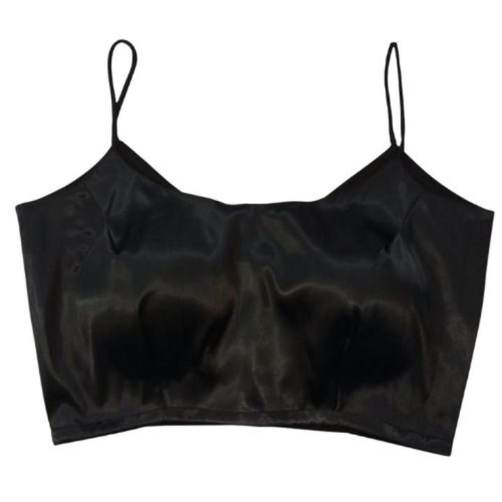 Black Color Sleeveless Blouse For Women