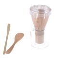Japanese Matcha Tea Set(3 Pcs) - Matcha Bamboo Whisk Tea Spoon. 