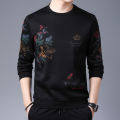 Black High Staylish Full Sleeve T-Shirt For Men.