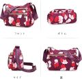 Women's Crossbody Bag Multi-functional Popular Printed Shoulder Bag Lightweight Nylon Messenger Bag.