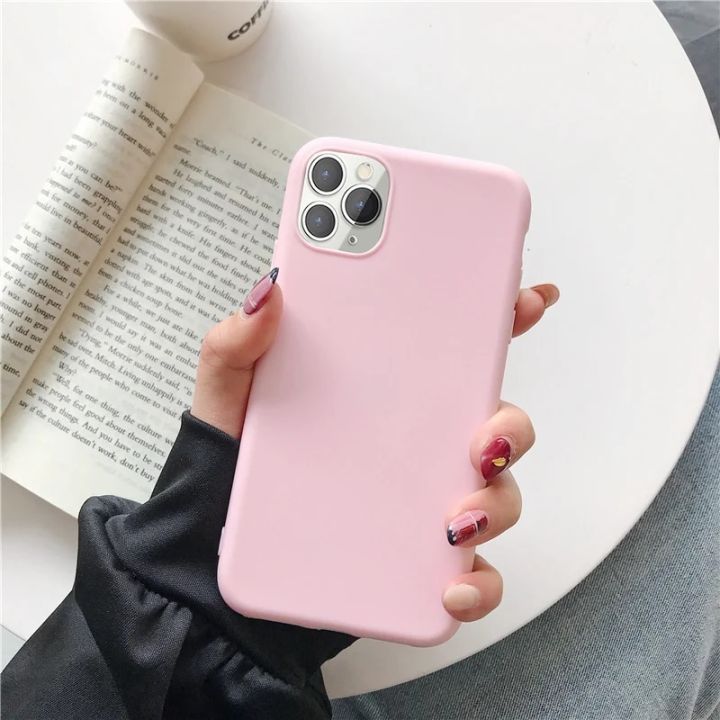 Candy%20Solid%20Color%20Phone%20Case%20For%20Samsung%20Galaxy%20A6%20A8%20Plus%20A7%20A9%202018%20A750%20Coque%20Silicone%20Soft%20TPU%20Matte%20Cover%20-%20Image%205