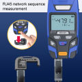 Mini Optical Power Meter, -50~+26dbm Optical Power Meter with LED Light for Network Testing.