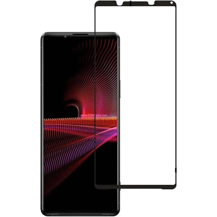 Sony Xperia 1 Mark 3 ( Xperia 1 III) Big Curved Anti-Static Anti Dust ESD Edge to Edge Covered Tempered Glass Screen Protector