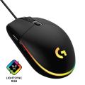 Logitech G102 Light Sync Gaming Mouse with Customizable RGB Lighting, 6 Programmable Buttons, Gaming Grade Sensor, 8 k dpi Tracking,16.8mn Color, Light Weight. 