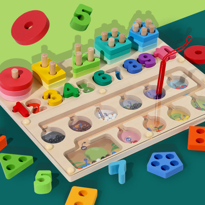 Quantity, color classification, children's small toys, early education, baby shape cognition, pairing, enlightenment teaching aids