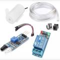 Automatic Hand Sanitizer Dispenser Machine IR Sensor, Submersible Water Pump, 30 CM Pipe Relay Module DIY KIT. 