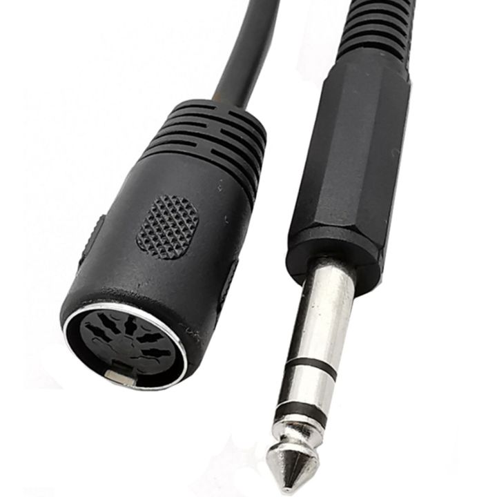 2X%20MIDI%20CABLE,5-Pin%20Din%20Female%20to%20Monoprice%206.35mm%20(1/4%20Inch)%20Male%20TRS%20Stereo%20Audio%20Extension%20Cable%20-%20Image%204