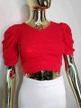 Fashionable Cotton Short body short hata Crop Tops Blouse for Women and girls by now amena fashion. 