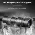 10-300x40 Zoom Telescope HD Portable Strong Binoculars Long Range Professional Monocular BAK4-Prisms For Hunting Camping.