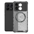 For Xiaomi Poco X6 Pro Case Honeycomb MagSafe Shockproof Camera Protection Back Cover Xiaomi Poco X6 Pro casing. 