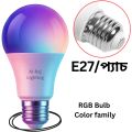 Smart LED Bulb 10W RGB+CCT with App Control, Bluetooth/Tuya Compatible, Dimmable Home Lighting Al-Raj Lighting.