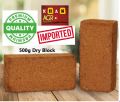 Coco Peat Block 500g Compressed Coco Peat Brick.