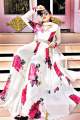 Georgette New Stylish Ready Made Party Long Gown - Lehenga For Girls. 
