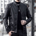 Fashion Classic Faux Pu Fashion Leather Jacket Biker Men Coats Top Grade New Brand Designer Streetwear Casual Mens Clothing. 