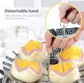 Stainless Steel Steamer Cooking Basket Foldable & Adjustable.
