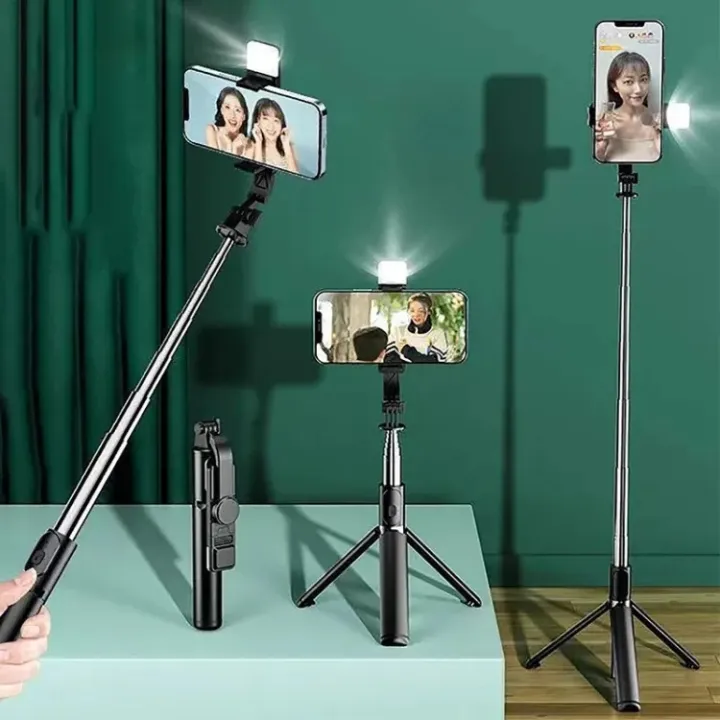 R1S%20Adjustable%204%20in%201%20Multifunctional%20Monopod%20Selfie%20Stick%20&%20Tripod%20with%20Selfie%20Light%20&%20Wireless%20Bluetooth%20Remote%20Control%20-%20Selfie%20Stick%20-%20Image%203