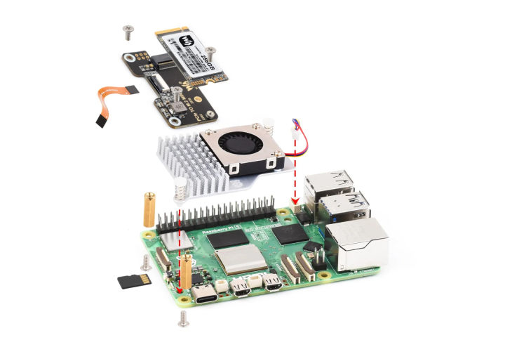 Waveshare%20PCIe%20To%20M.2%20Mini%20Adapter%20for%20Raspberry%20Pi%205,%20Supports%20NVMe%20Protocol%20M.2%20Solid%20State%20Drive,%20High-speed%20Reading/Writing%20-%20Image%206
