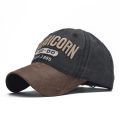 CAPRICORN Embroidered Baseball Cap Embroidered Peaked Cap Washed To Make Old Sunshade Outdoor Mountaineering. 
