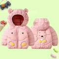1 2 3 4 5 Years Winter Baby Boys Jacket Cute Cartoon Autumn Hooded Zipper Birthday Party Christmas Princess Coat Kids Clothes. 