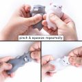 5pcs Squishy Kawaii Cat Mini Squishies Stress Mochi Squishy Toys Mochi Squishies Animal Cat Stress Mochi Animal Toy Gift for Kid.