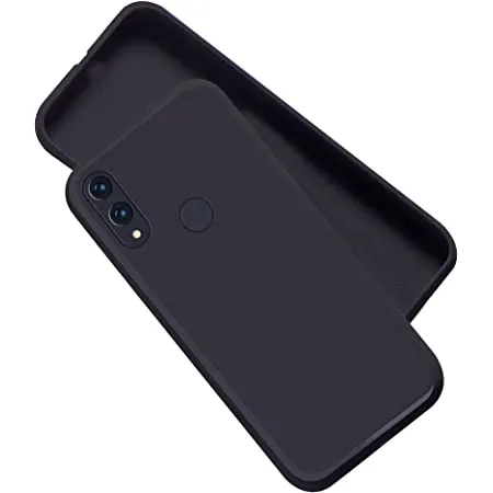 For Huawei y6 Prime 2019 Soft Silicone Transparent Plating Case - High Quality Case / Back Cover - Phone Back Cover