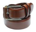 Chocolate Leather Formal Belt For Boys.