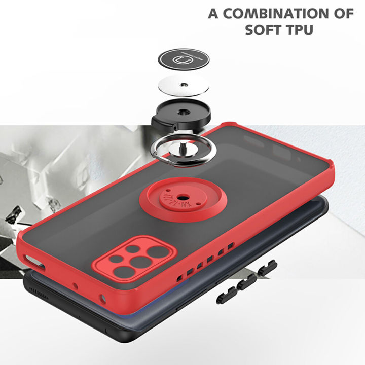 %E3%80%90Value%20Bundle%E3%80%91%20For%20Galaxy%20A73%205G%20anti%20knock%20armor%20cover%20translucent%20matte%20hard%20case%20back%20cover%20case%20exrra%20protection%20-%20Image%203