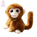 Deform-resistant Stuffed Toy Adorable Plush Monkey Doll with Big Eyes Long-tailed Stuffed Toy for Southeast Asian Buyers Plush Monkey Toy. 