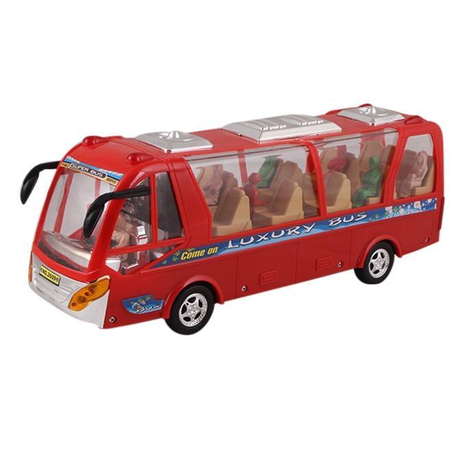 Plastic Bus - Red