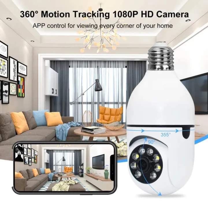 High%20Quality%20PTZ%20Bulb%20System%20360%20Degree%20IP%20Camera%20V380%20HD%20WiFi%20Robotic%20Wireless%20Mini%20CC%20Camera%20IP%20Webcam%20,%20Security%20Camera%20-%20Image%202