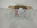 good quality strong crystal clear unique design Heavy 320 Ml Drinking Water glass set 6 pcs.