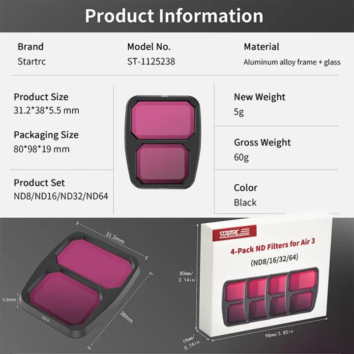 STARTRC%206-Pack%20Filters%20Set%20Lens%20Filter%20Kit%20-%20black%20-%20Image%206