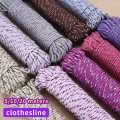 20 meter Clothesline rope, tear free and windproof elasting rope.