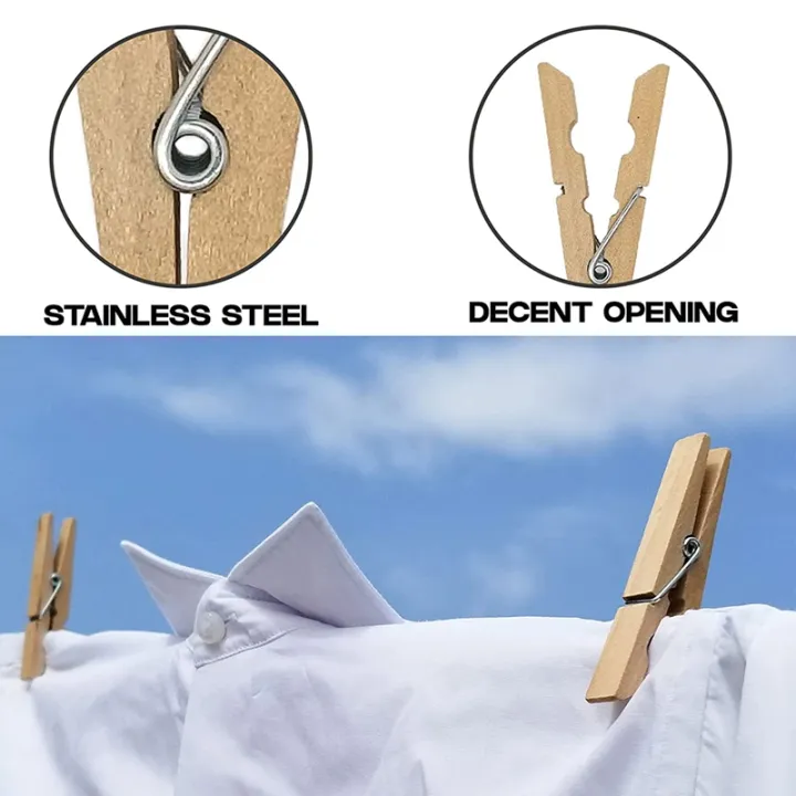 Clothes%20Pins%20Heavy%20Duty%20with%20Spring,%20Wooden%20Clothespins%20for%20Clothes%20-%20Image%206