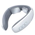 Smart Electric Neck Massager Low Frequency Magnetic Therapy Pulse Pain Relief Tool ABS Stainless Steel Health Care.