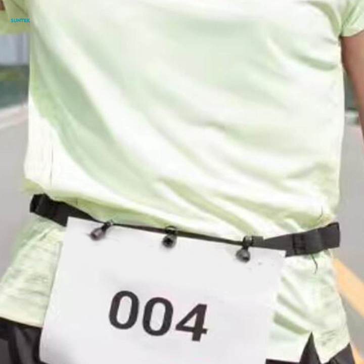 Triathlon%20Race%20Number%20Belt%20Fitness%20Sport%20Accessories%20Running%20-%20Image%202