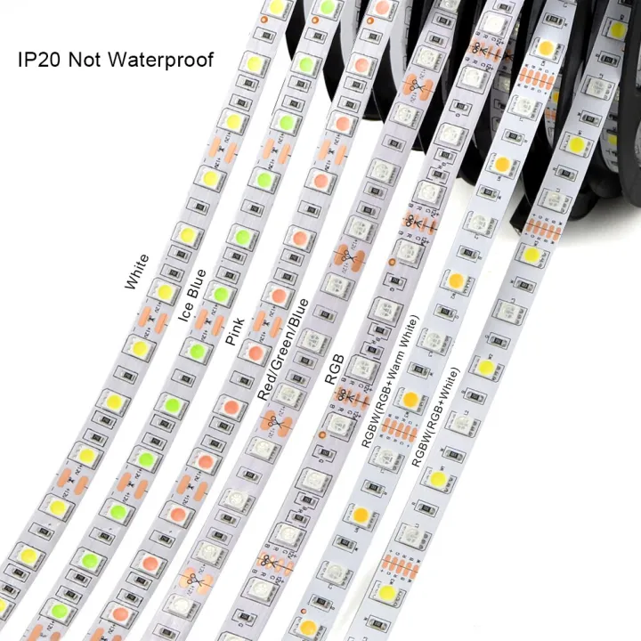 5050%20SMD%205M%2012V%20LED%20Strip%20light%2012%20v%20Waterproof%20LEDStrip%20tape%20lamp%20RGB%20RGBW%20RGBWW%20Yellow%20Pink%20Ice%20Blue%20Diode%20Ribbon%20Fleible-Blue-IP20%20IP65%20--%20-%20Image%204