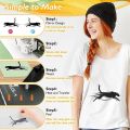 12InchX25Ft Heat Transfer Vinyl,for All Cutter Machine for Silhouette Cameo,Iron on Vinyl for Shirts,Heat Vinyl G.