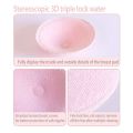 4 pcs BreastPad Washable Reusable Soft Cotton BreastPads, Absorbent Breastfeeding Nursing Pad. 