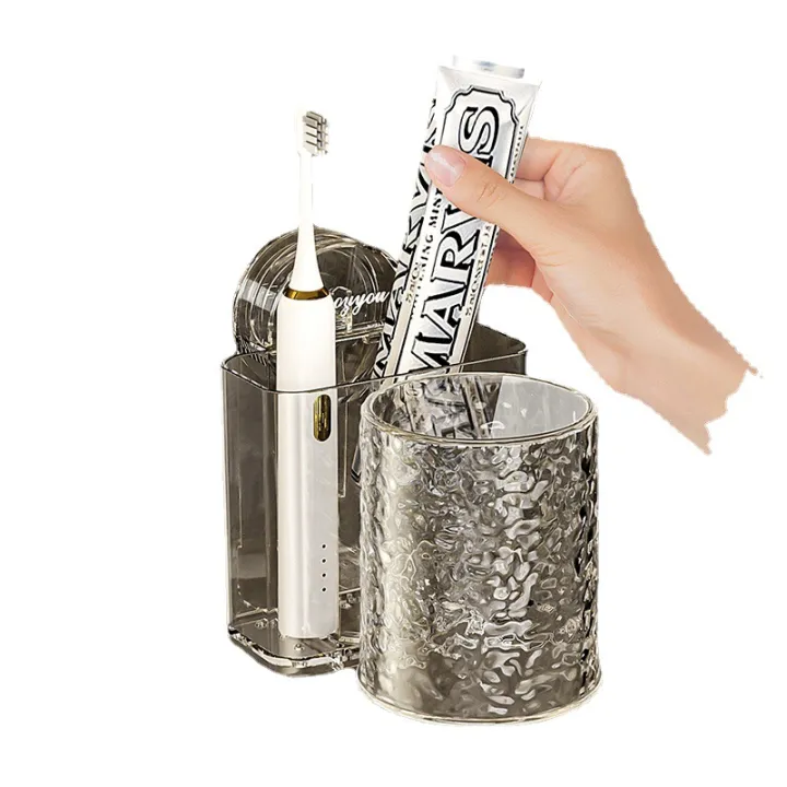 Wholesale%20kaman%20suction%20cup%20toothbrush%20shelf%20bathroom%20no-perforation%20electric%20toothbrush%20toothpaste%20shelf%20mouthwash%20cup%20toothset%20-%20Image%205